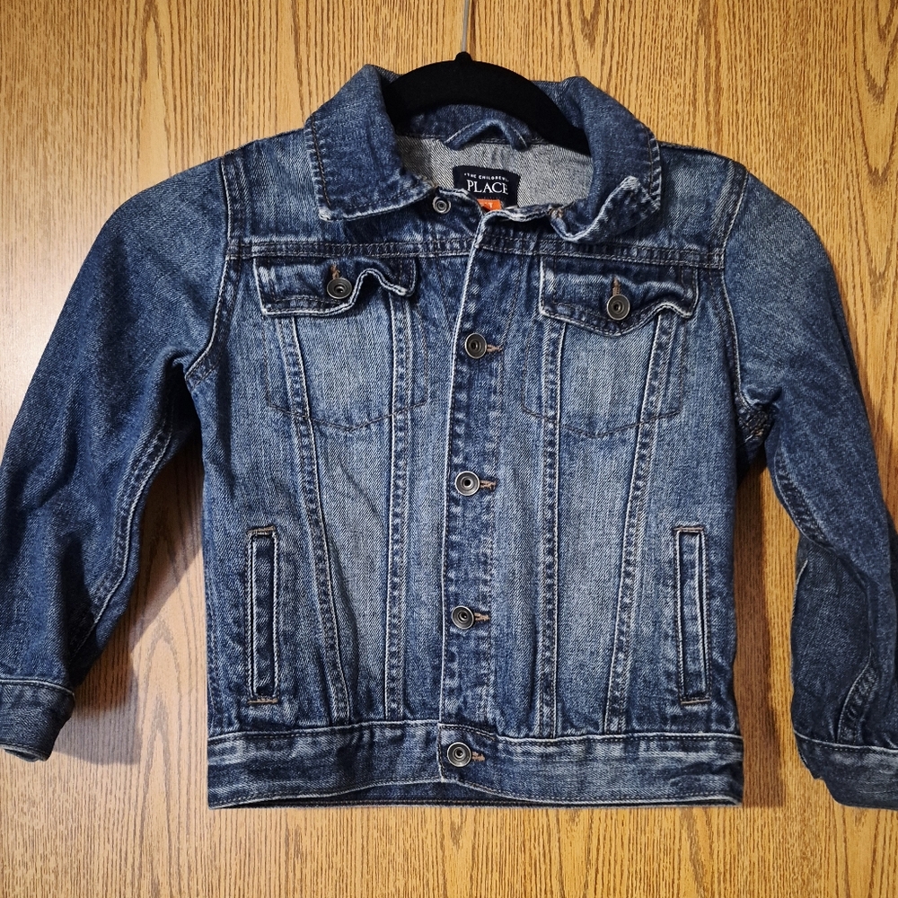 The Children's Place Classic Blue Jean Jacket Size 5T